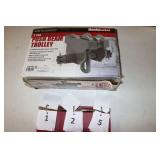 HaulMaster 2 ton Push beam trolley