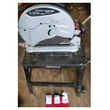 Cut off saw and table