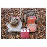 Mower and gas string trimmer