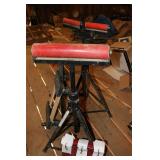Roller stands and floor dolly