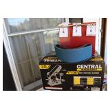 New central machinery belt and disc sander