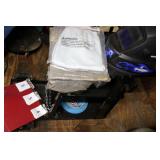 Welding cart, helmet, and contents