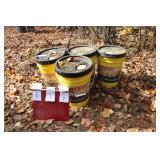 Hydraulic fluid and buckets