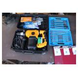 New hammer drill with bits