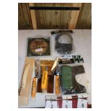 Knee pads and grout tools