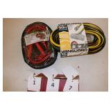 new Jumpstart cables and new 50 ft extension cord
