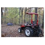 35HP 4WD Nortrac tractor 192.5 hours