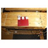 Work bench with drawers