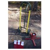 Dolly and 6x6 post holder