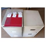 2 Filing cabinets