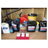 Assortment of engine oil with extras