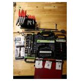 Allen set, wrench set, miscellaneous items