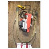Winch/hoist with strap
