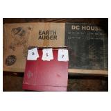 Gas DC House Earth Auger