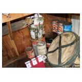 Paint assortment and yard sprayer