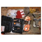 Hammer drill, band saw, etc.