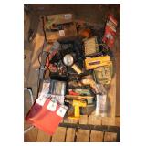 Assortment of hand power tools
