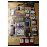 Assortment of screws, nuts, bolts, rivets