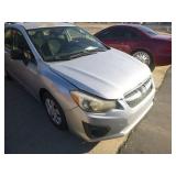 2013 SUBARU IMPREZA COLD A/C
