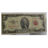 1953-B RED $2.00 Bill (0027A)