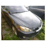 2007 LEXUS IS REBUILT TITLE NO RUN