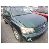 2001 TOYOTA HIGHLANDER