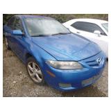 2007 MAZDA 6 NO RUN PARTS ONLY NO TITLE