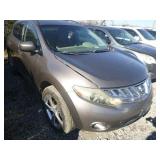 2009 NISSAN MURANO NO RUN