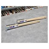 large wire brushes - scrapers