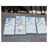 4 phone / device charging cords