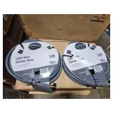 2 - 50 ft garden hoses