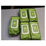 Pet wipes (5 packs)