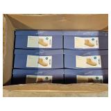 case of 6 size 9 tan boots