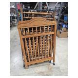 baby bed - needs one wheel