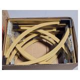 4 pair of shelf brackets