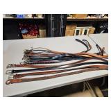 12 Belts - see full description