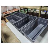 4 NEW planters 24 x 12 x 9.5 $19.98 each at Lowe