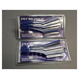NEW (2) sets of wire brushes