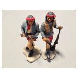 2 - 6" Castagna Indian Figures