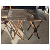 2 tv tray stands