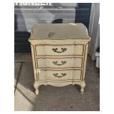vintage night stand - solid wood