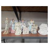 Angel Figurines - one with broke arm