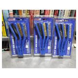 3 - 3 piece wire brush sets
