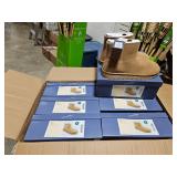 box of 6 new size 9 boots