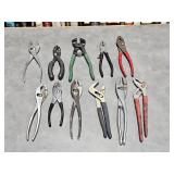11 pair of pliers