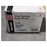 7 packs of (L) exam gloves