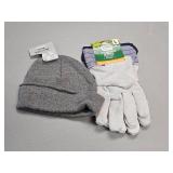 New gloves & hat