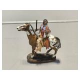 7" Indian figure - is heavier than others