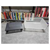bin & computer stand