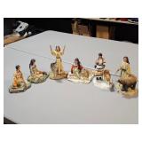 6 - Princesses of the Plain Indian Figurines